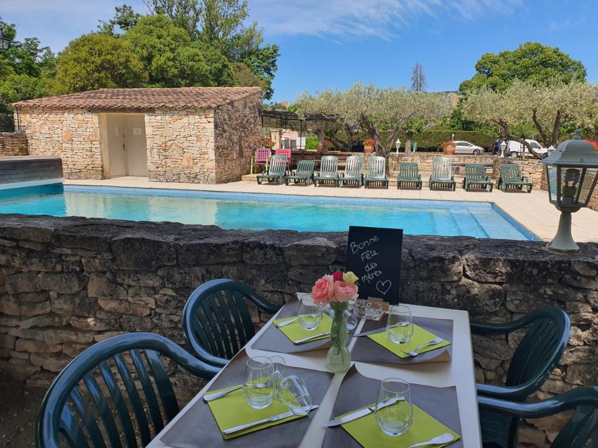 Logis Hotel Restaurant L'Escarbille Saint-Martin-dʼArdèche المظهر الخارجي الصورة