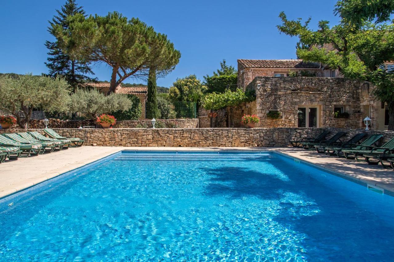 Logis Hotel Restaurant L'Escarbille Saint-Martin-dʼArdèche المظهر الخارجي الصورة