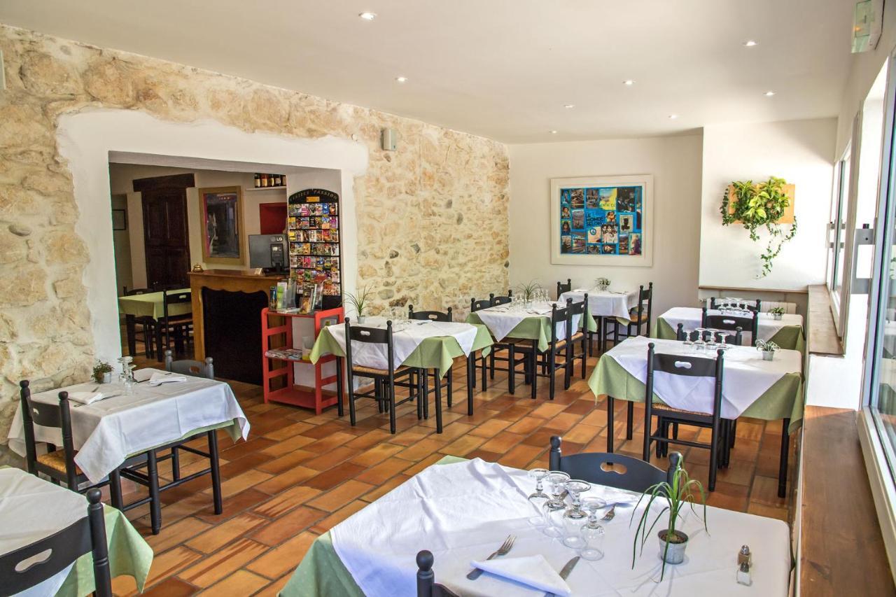 Logis Hotel Restaurant L'Escarbille Saint-Martin-dʼArdèche المظهر الخارجي الصورة