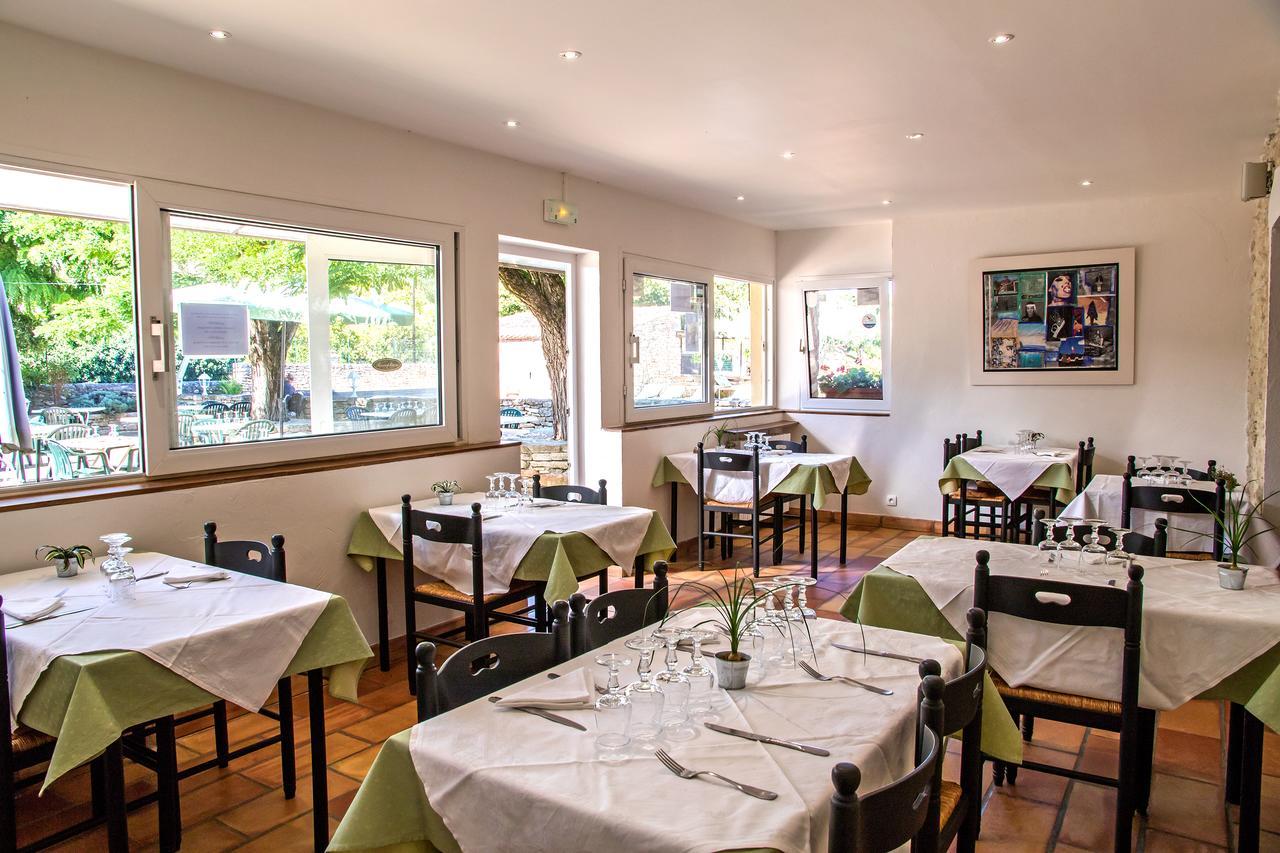Logis Hotel Restaurant L'Escarbille Saint-Martin-dʼArdèche المظهر الخارجي الصورة
